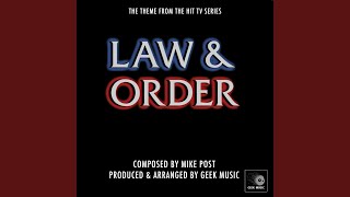 Law amp Order  Main Theme [upl. by Almira]