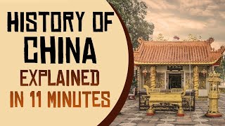 History of China Explained in 11 Minutes [upl. by Enyledam]