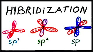 sp3 sp2 and sp Hybridization [upl. by Avik40]