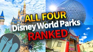 All Four Disney World Parks RANKED [upl. by Kelda]