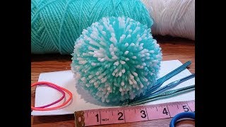 4inch pompom using folded paper [upl. by Bevon]