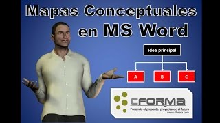 Cómo hacer Mapas Conceptuales en Word [upl. by Pearle]