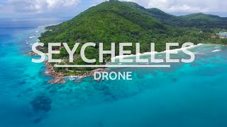 Seychelles 4k drone  La Digue Islands [upl. by Eylk571]