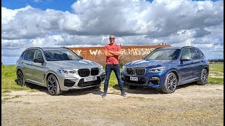 NEW BMW X3M Competition vs X3 M40i  Sports SUV  S58 Engine [upl. by Klapp]