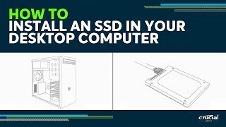 How to Install an SSD in a Desktop [upl. by Yeloc469]