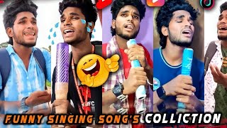 Trending Theeviravathi Funny Singing Songs Comedy 🤣  Cringe Overloded SAKTHIAMMU Troll [upl. by Nillek]