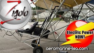 75 HP electric motor and batteries available for ultralight aircraft [upl. by Rod946]