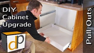 How to Build amp Install Pull Out Shelves  DIY Guide [upl. by Vullo989]