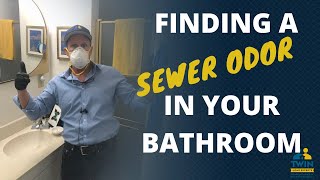 Finding A Sewer Odor In Your Bathroom [upl. by Grondin]