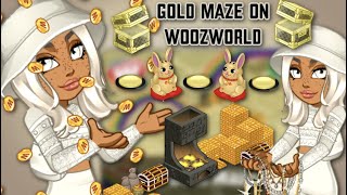 Woozworld Gold Maze On Woozworld [upl. by Milly]