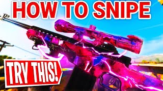 How to SNIPE on Black Ops Cold War Best Settings Sniping Classes Tips Movement Sniper Secrets [upl. by Bean662]