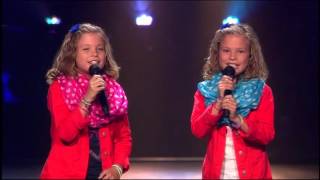 Jada en Senna hele auditie  The Voice Kids 2016 [upl. by Lenz]