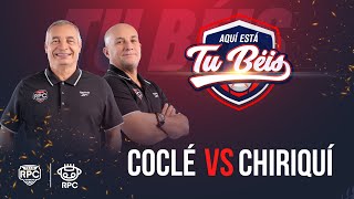 EN VIVO  Coclé vs Chiriquí ronda regular del Béisbol Juvenil 2025 [upl. by Yecam]