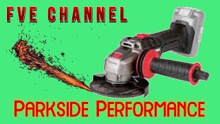 87 PARKSIDE PERFORMANCE® Accuhaakse slijpmachine 20V [upl. by Alyahc]