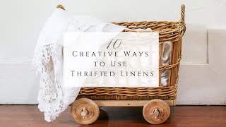 How to wash Antique Linens [upl. by Iams778]