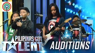 Pilipinas Got Talent Season 5 Auditions The Chosen Ones  Kiddie Band [upl. by Ap]