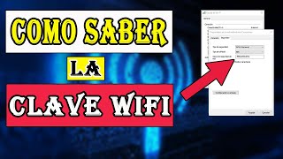 Como Saber la Contraseña de mi WiFi en mi PC Windows  SIN PROGRAMAS [upl. by Suzetta]