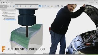 Fusion 360 CAM Tutorial— 3D Machining Basic [upl. by Usanis]