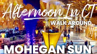 Mohegan Sun walk around Uncasville CT 2021 [upl. by Yttak]