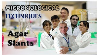 Microbial Agar Slants Preparation [upl. by Llenel]