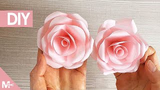 ► Cómo hacer una FLOR de PAPEL en 5 MINUTOS 😱🌺 [upl. by Anirbus]