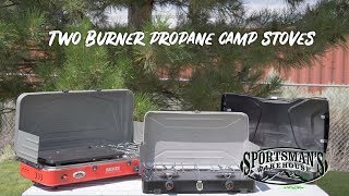 Review Two Burner Propane Camp Stoves [upl. by Kevina767]