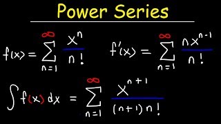 Power Series  Differentiation and Integration  Calculus 2 [upl. by Annasus31]