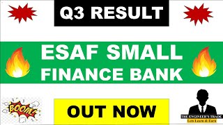 Esaf Small Finance Bank Q3 Results 2024  Esaf Small Finance Bank results  Esaf Small Finance Bank [upl. by Rodi601]