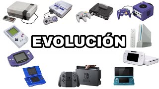 De NES a NINTENDO SWITCH 🤯 la EVOLUCIÓN de NINTENDO con las CONSOLAS [upl. by Annad]