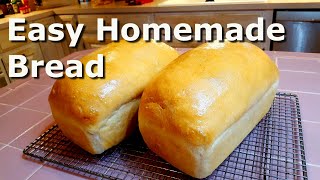 Homemade Bread for Beginners  Easy [upl. by Berry]