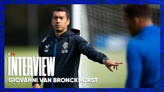 INTERVIEW  Giovanni van Bronckhorst  16 Sep 2022 [upl. by Notled]