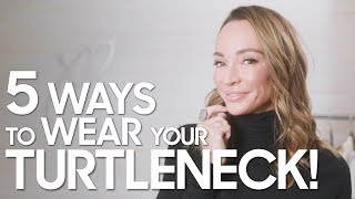 5 Ways to Wear Your Turtleneck [upl. by Aidul]