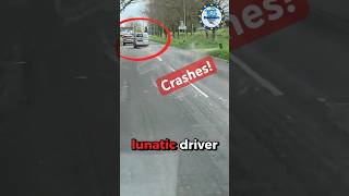 DUMB Driver Crashes Multiple Times [upl. by Etteuqal]