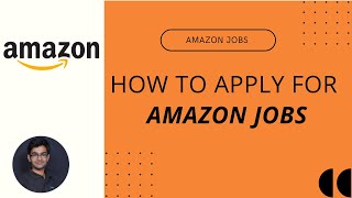 How to apply amazon jobs  Amazon VCS job application  Amazon Careers India [upl. by Mastat932]