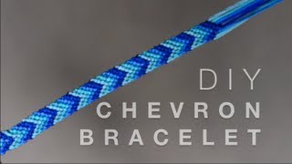 DIY Chevron Friendship Bracelet [upl. by Dyol490]