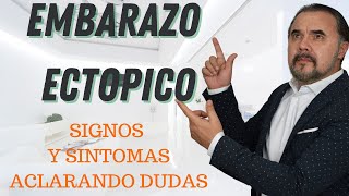 EMBARAZO ECTÓPICO Signos y síntomas [upl. by Aneerb563]