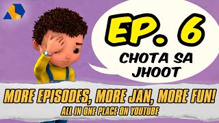 Jan Remastered  Chota Sa Jhoot  Official Urdu Cartoon  S01 E06 [upl. by Hayimas928]