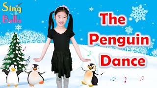 Penguin Song ♫The Penguin Dance with Lyrics  Brain Breaks  Kids Action Song  Sing with Bella [upl. by Couture]