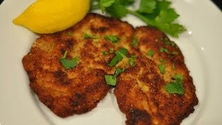 Veal Schnitzel Recipe [upl. by Wende]