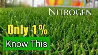 Bet You DONT Know This About Nitrogen Lawn Fertilizers [upl. by Edana]