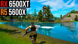 RX 6500 XT  Fortnite  1080p All Settings [upl. by Acinorav582]