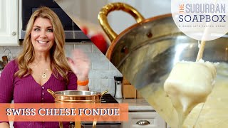 Easy Swiss Cheese Fondue Recipe [upl. by Neira]