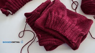 How to Knit a Cardigan Part one [upl. by Eb]