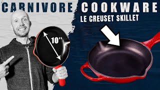 Le Creuset Skillet Review  Carnivore Cookware  Less Toxic [upl. by Cadmarr]