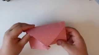 Tutorial Sobre Origami Sencillo Para regalar dinero  MundoParty [upl. by Cormack256]