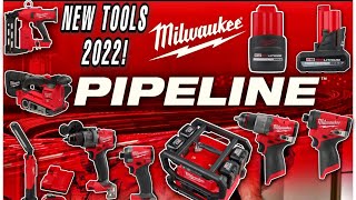 😮😍 Milwaukee PIPELINE NEW Tools 2022 PreOrder Available [upl. by Acira]