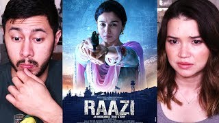 RAAZI  Alia Bhatt  Vicky Kaushal  Trailer Reaction [upl. by Aham]