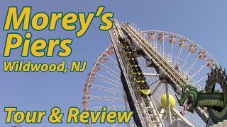 Moreys Piers Wildwood NJ  Tour amp Review  July 2019 [upl. by Yks]