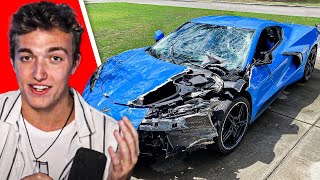 How I crashed my C8 Corvette [upl. by Annibo]