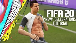 FIFA 20 ALL NEW CELEBRATIONS TUTORIAL  PS4 and Xbox [upl. by Marguerie]